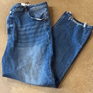 Zenana Outfitters Deep Blue Skinny Jeans